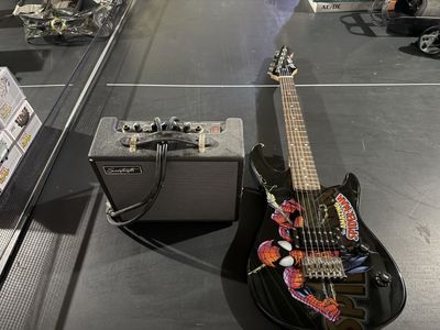 Peavey Spider-Man Electric Guitar with Sawtooth Amplifier and Gator Case