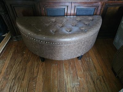cute footrest with storage