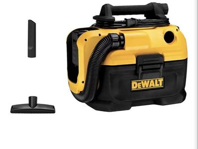 DEWALT 20V MAX DCV580H Cordless 2-Gallon Wet/Dry Shop Vacuum with HEPA Filter