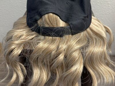 Halloween Cap with Hair