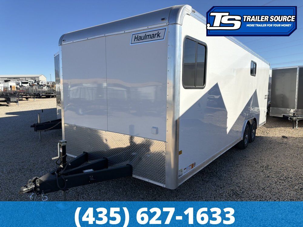 8.5x24 Haulmark Grizzly HD Office Enclosed Cargo Trailer - 7'0" Interior - 10K GVWR