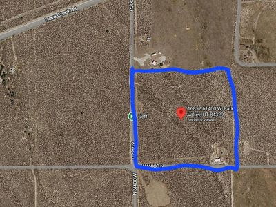 10 acres with power and fiber internet