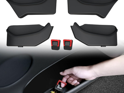 Foronetry 4PCS Door Side Storage Box designed specifically for the 2025–2026 Tesla Model Y