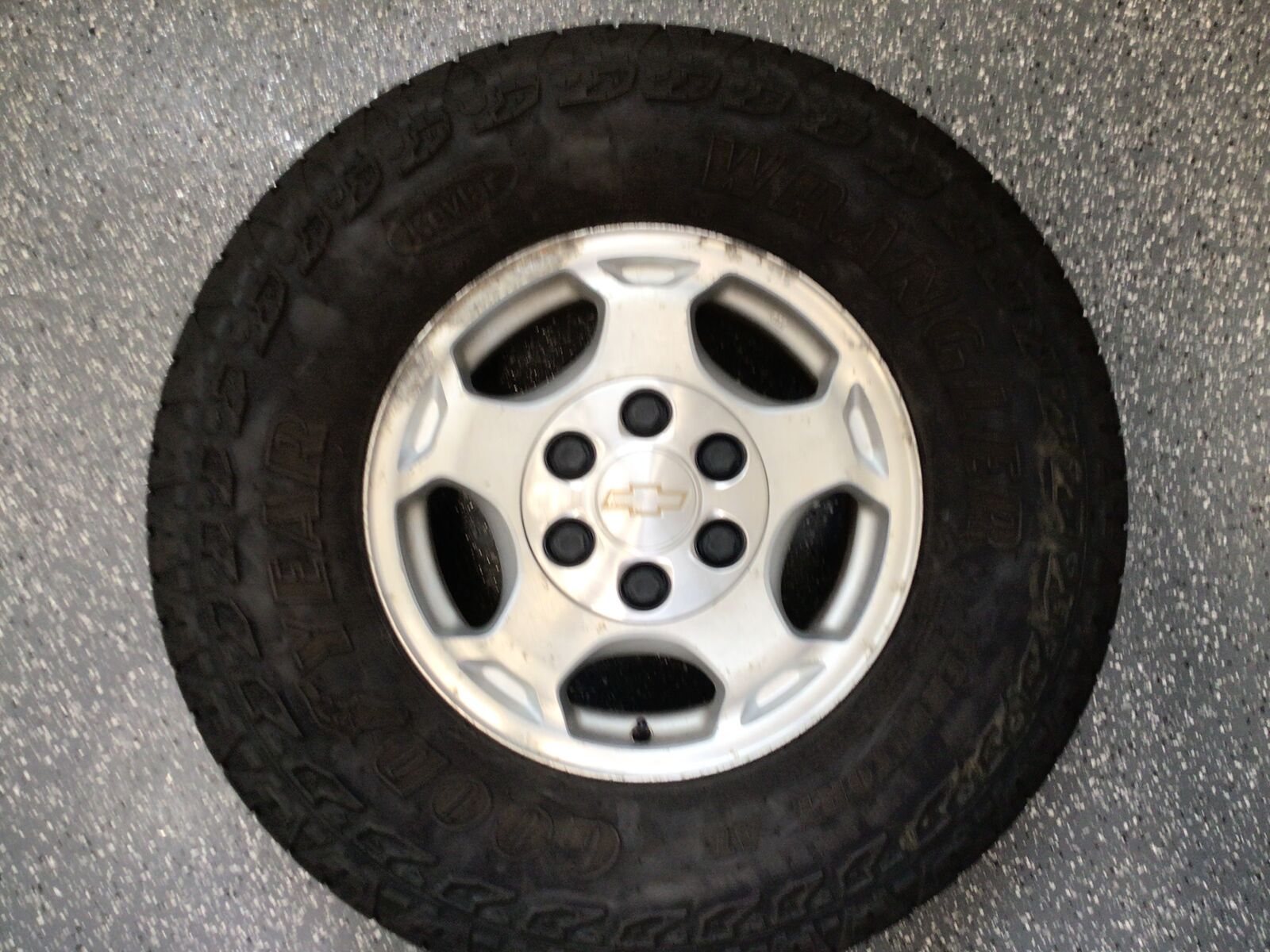 Chevy wheels with tires