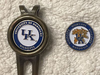 Univ of Kentucky Ball Marker/Divot Tool