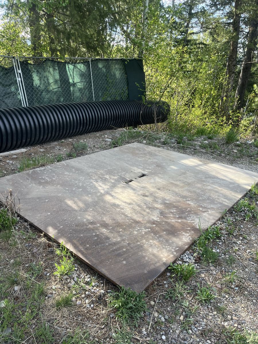 1 inch metal plate