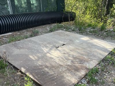 1 inch metal plate