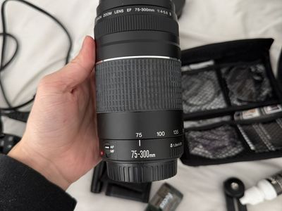 Canon EF 75-300mm f/4-5.6 III lens