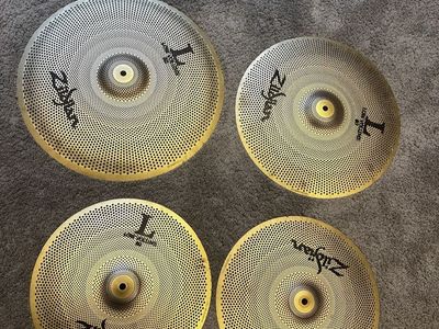 Zildjian Low Volume Drum Cymbals