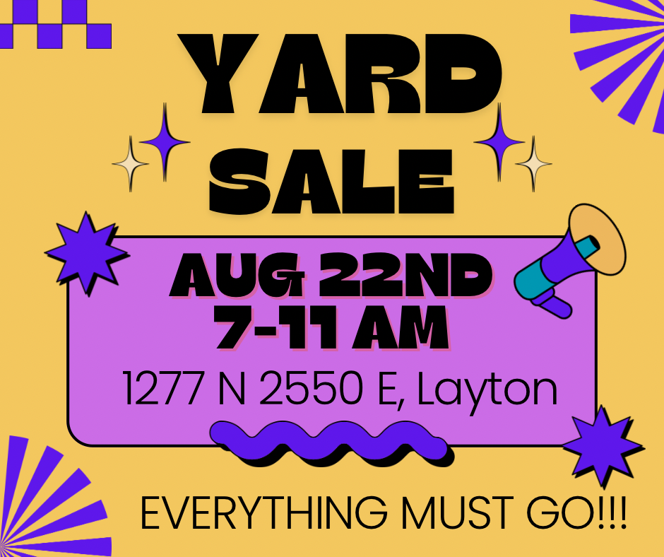 Yard Sale Today 