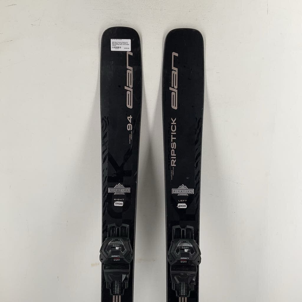 2026 Elan Women's Ripstick 94 Black Edition w/ Elan Attack 11 Demo Bindings