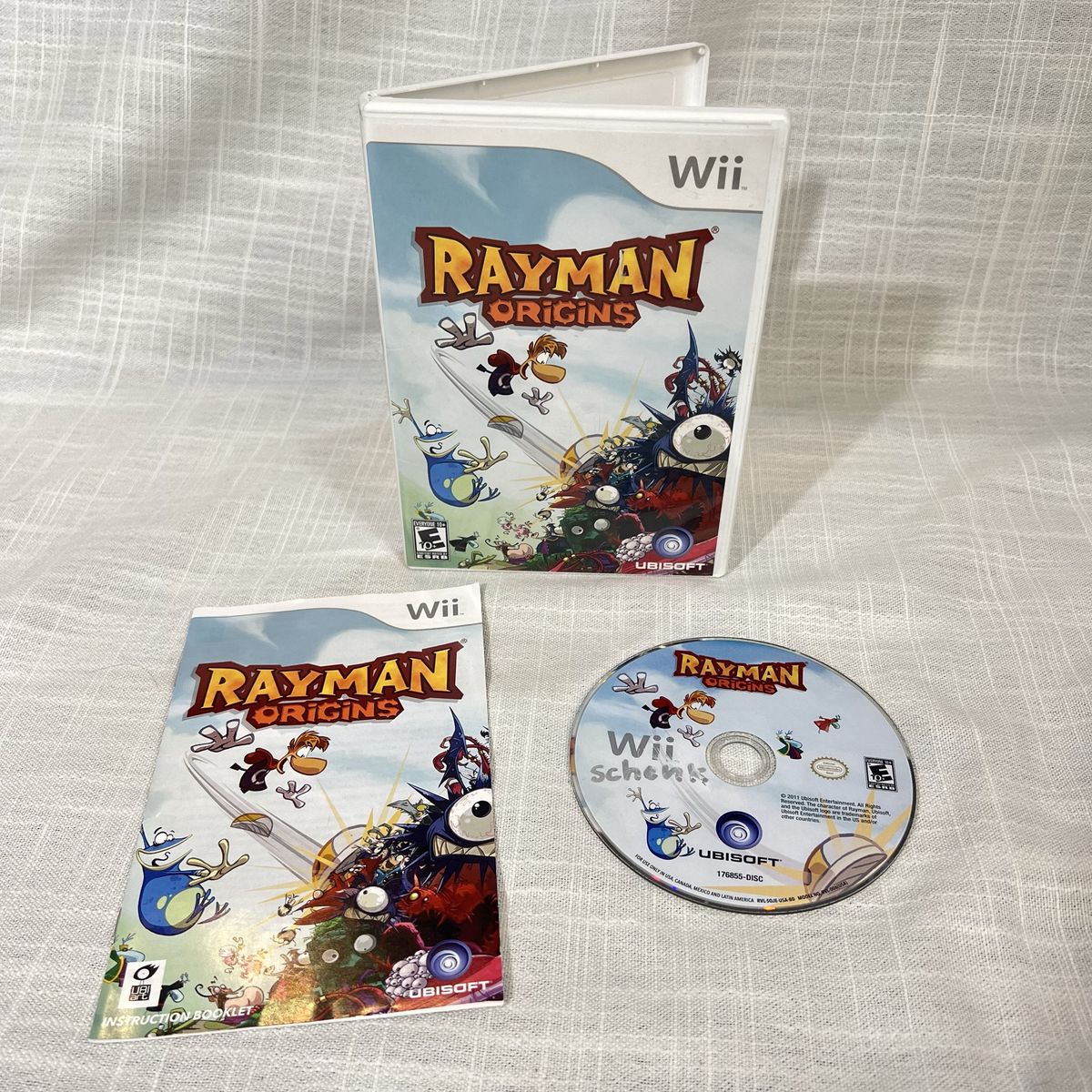 Rayman Origins Nintendo Wii Game Complete in Case with Manual CIB