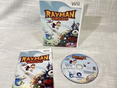Rayman Origins Nintendo Wii Game Complete in Case with Manual CIB