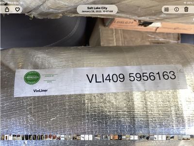 VinLiner Insulated Shipping Container Liner Foil - 40’ Container