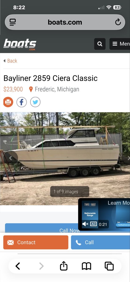 Bayliner Sierra classic 2859
