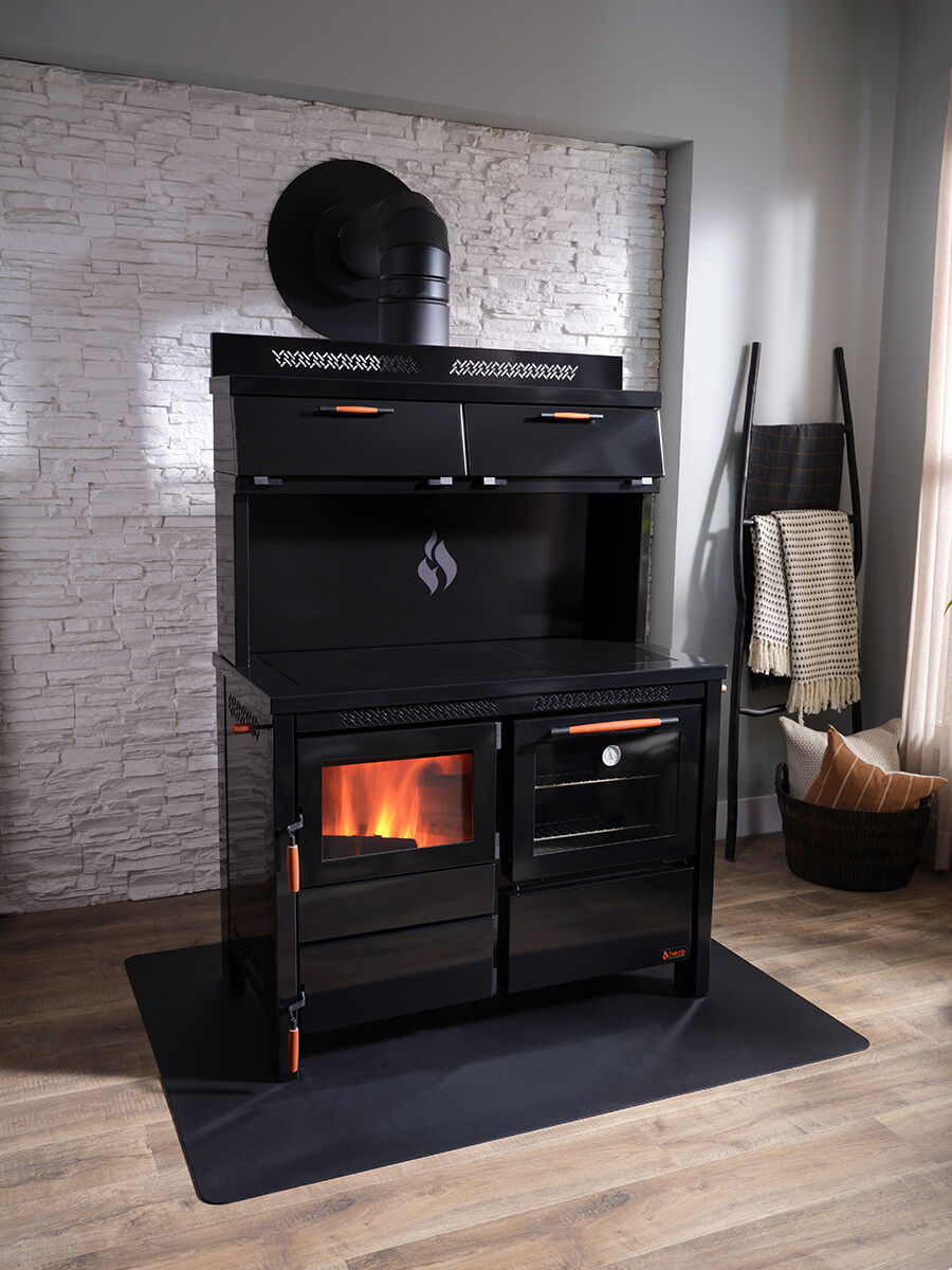 emissions free Anthracite Coal stove, HECO 420-520 series