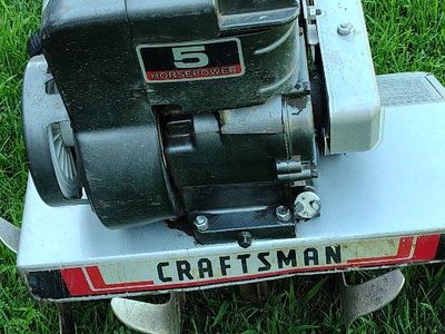 Craftsman 5 HP Tiller for parts or repair
