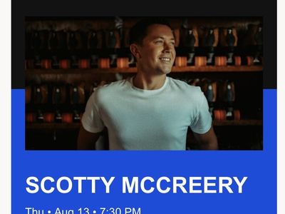 Scotty McCreery Concert Tickets - Sandy Amphitheater, Sandy UT (Aug 13, 7:30 PM)