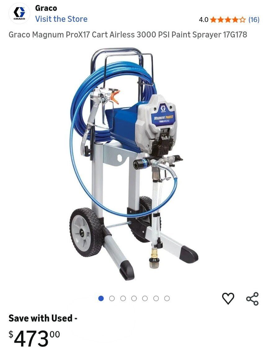 Graco airless paint gun