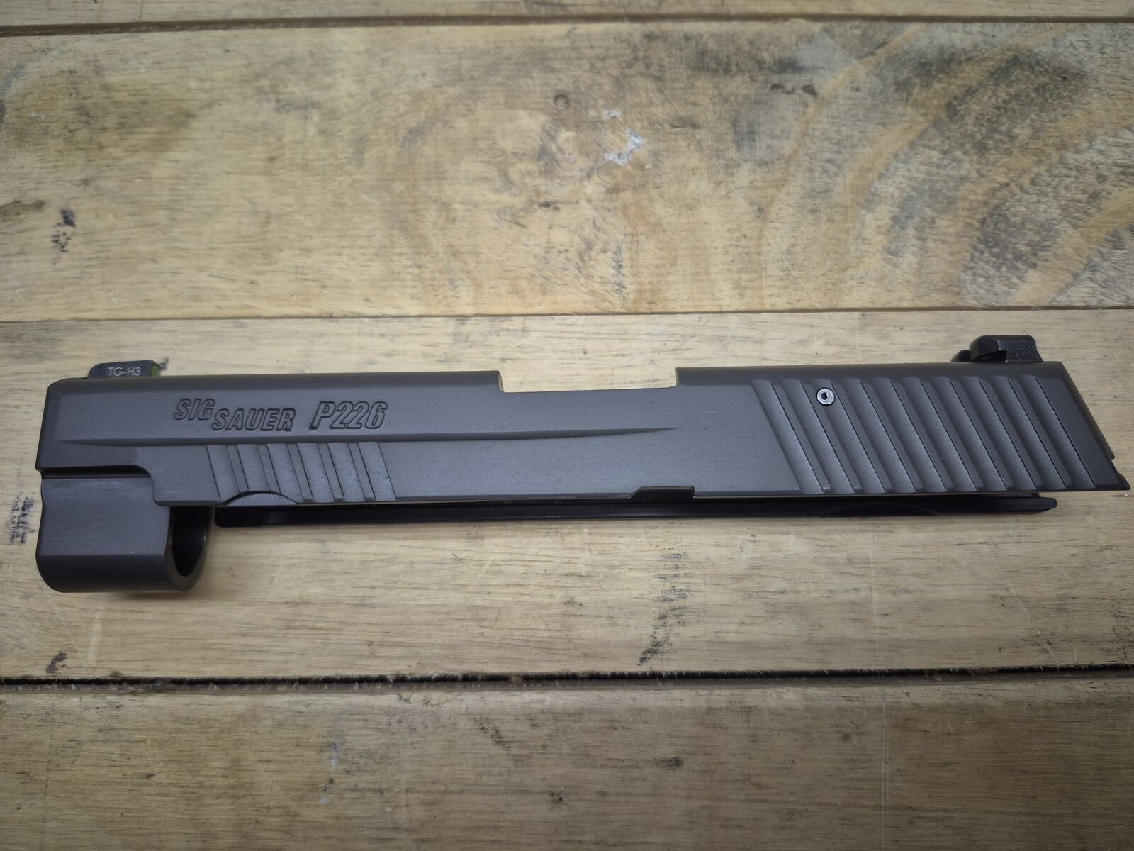 Sig P226 Legion Slide, Case and Challenge Coin