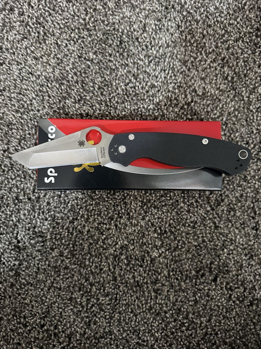 Spyderco Para Military 2 Tanto Satin