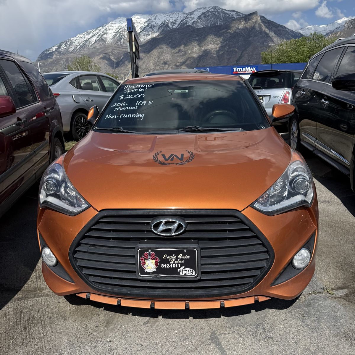 2016 HYUNDAI VELOSTER Turbo
