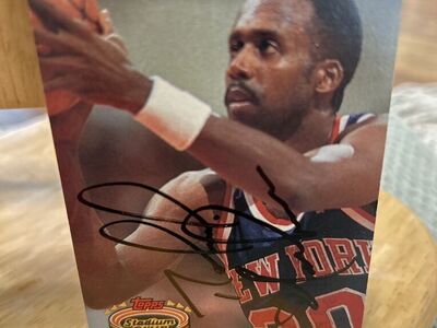 Rolando Blackman Autograph Basketball Auto