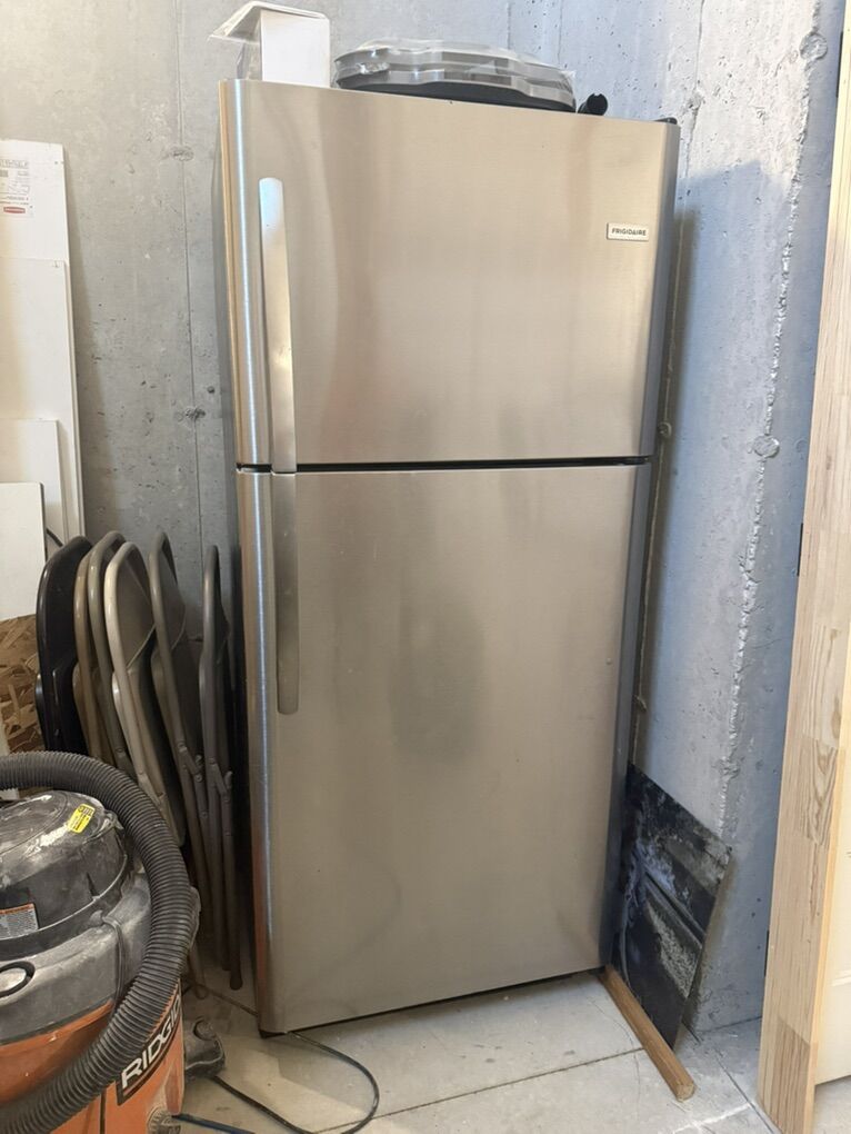 Stainless Steel 20 cu. ft Fridge