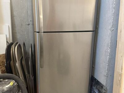 Stainless Steel 20 cu. ft Fridge