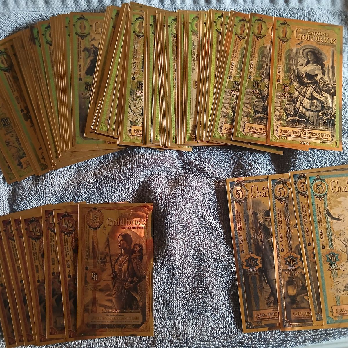 selling my goldbacks