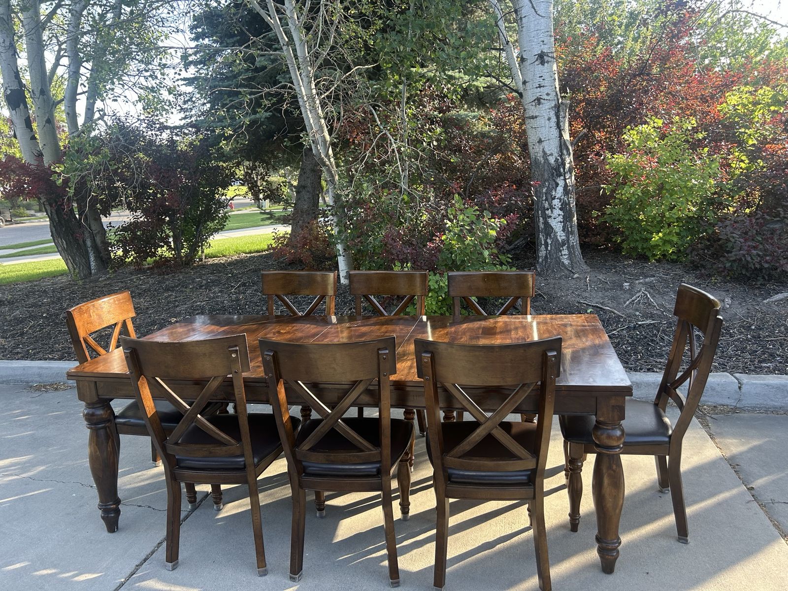 Eight Person Dining Table