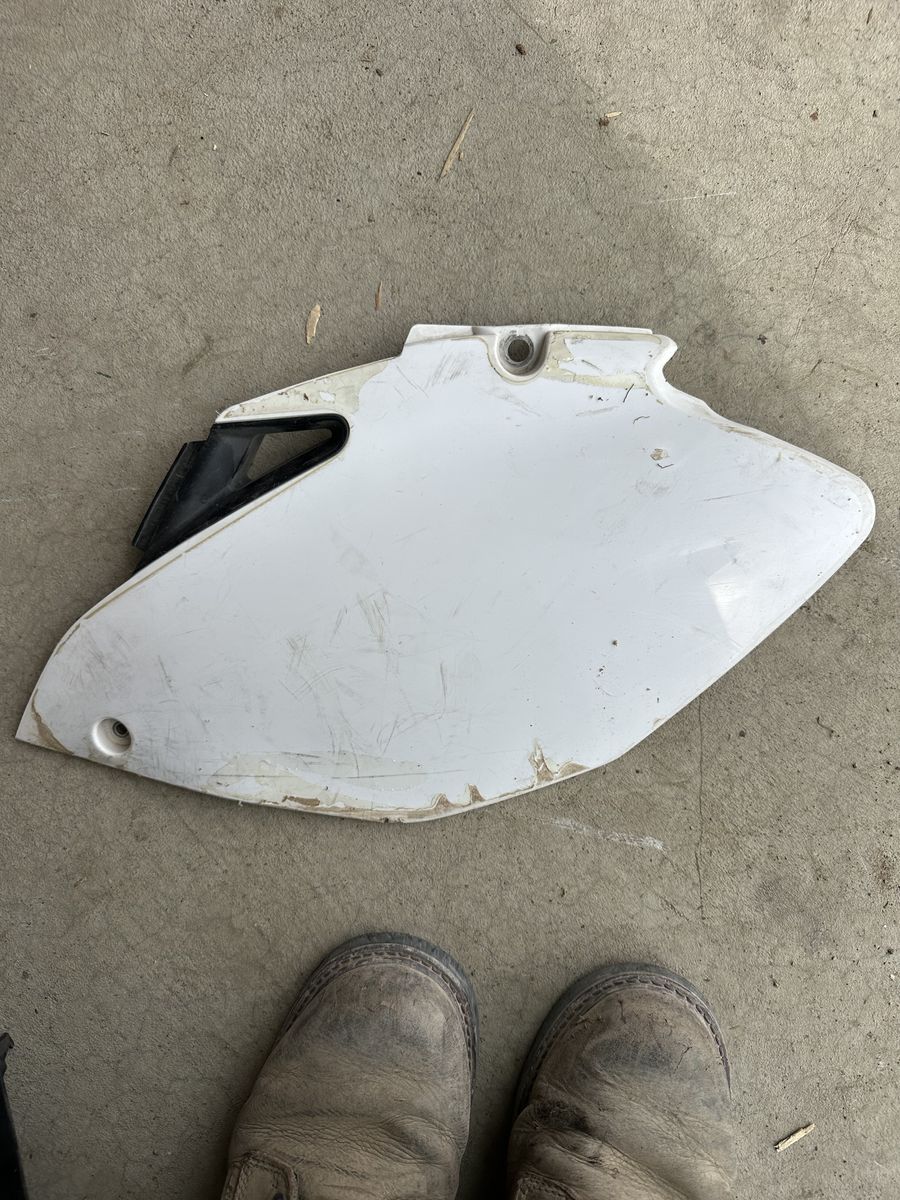 Yamaha YZ 250-450 Left Side Number Plate