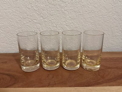 New Gold Shot Glasses