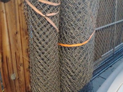 Used Chain Link Fencing - Two Rolls