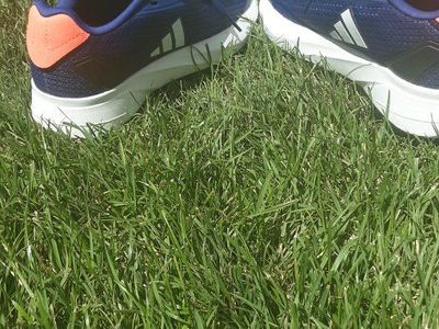 Adidas Shoes Blue/Orange/White - US Size 4 (Excellent Condition)