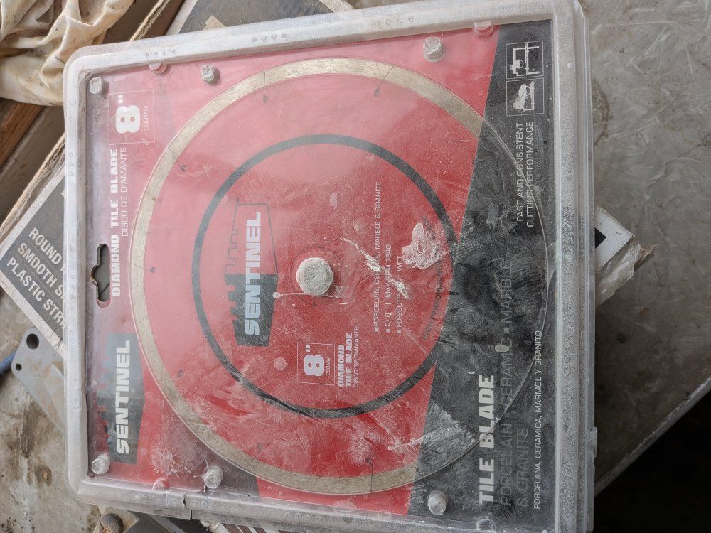 New Sentinel 8 inch Tile Diamond Blade