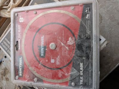 New Sentinel 8 inch Tile Diamond Blade