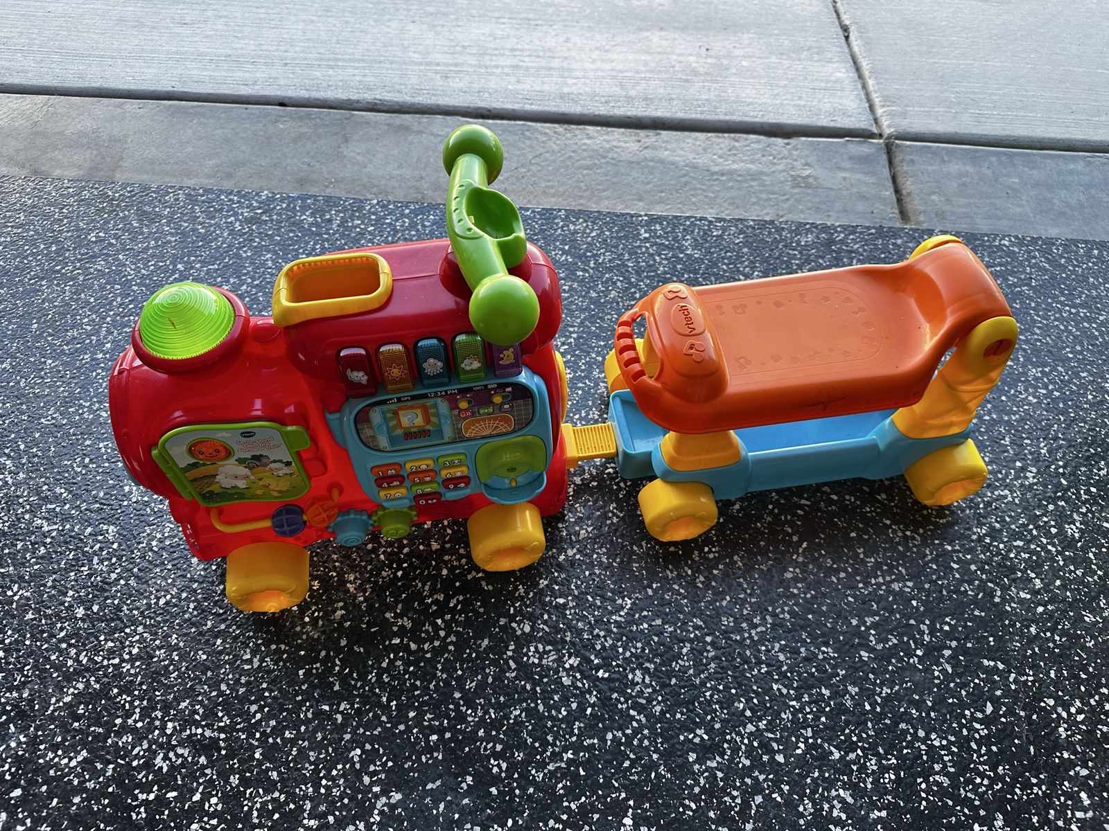 VTech Sit-to-Stand Ultimate Alphabet Train Ride-On Toy