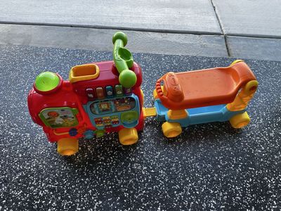VTech Sit-to-Stand Ultimate Alphabet Train Ride-On Toy
