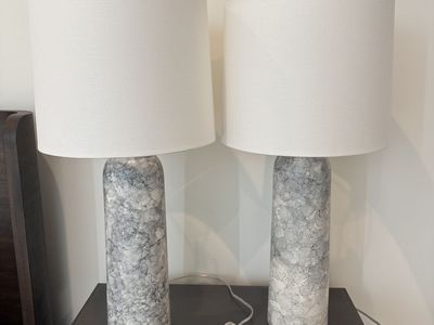 Arteriors Heather Table Lamp - 2 lamps - Designer Piece BRAND NEW
