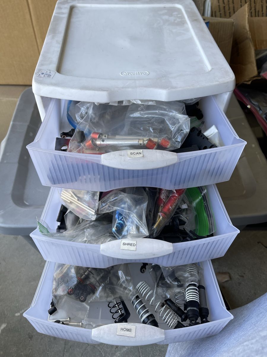 RC parts lot with lots of misc stuff $60
