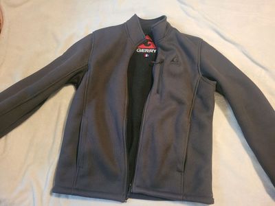 GERRY Grey jacket for men w/ black fleece interior