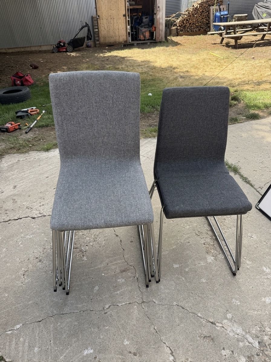 Moving Sale - IKEA Upholstered Dining Chairs
