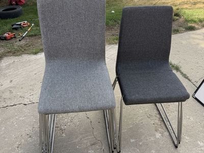 Moving Sale - IKEA Upholstered Dining Chairs