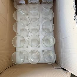 15 large 8 in vases