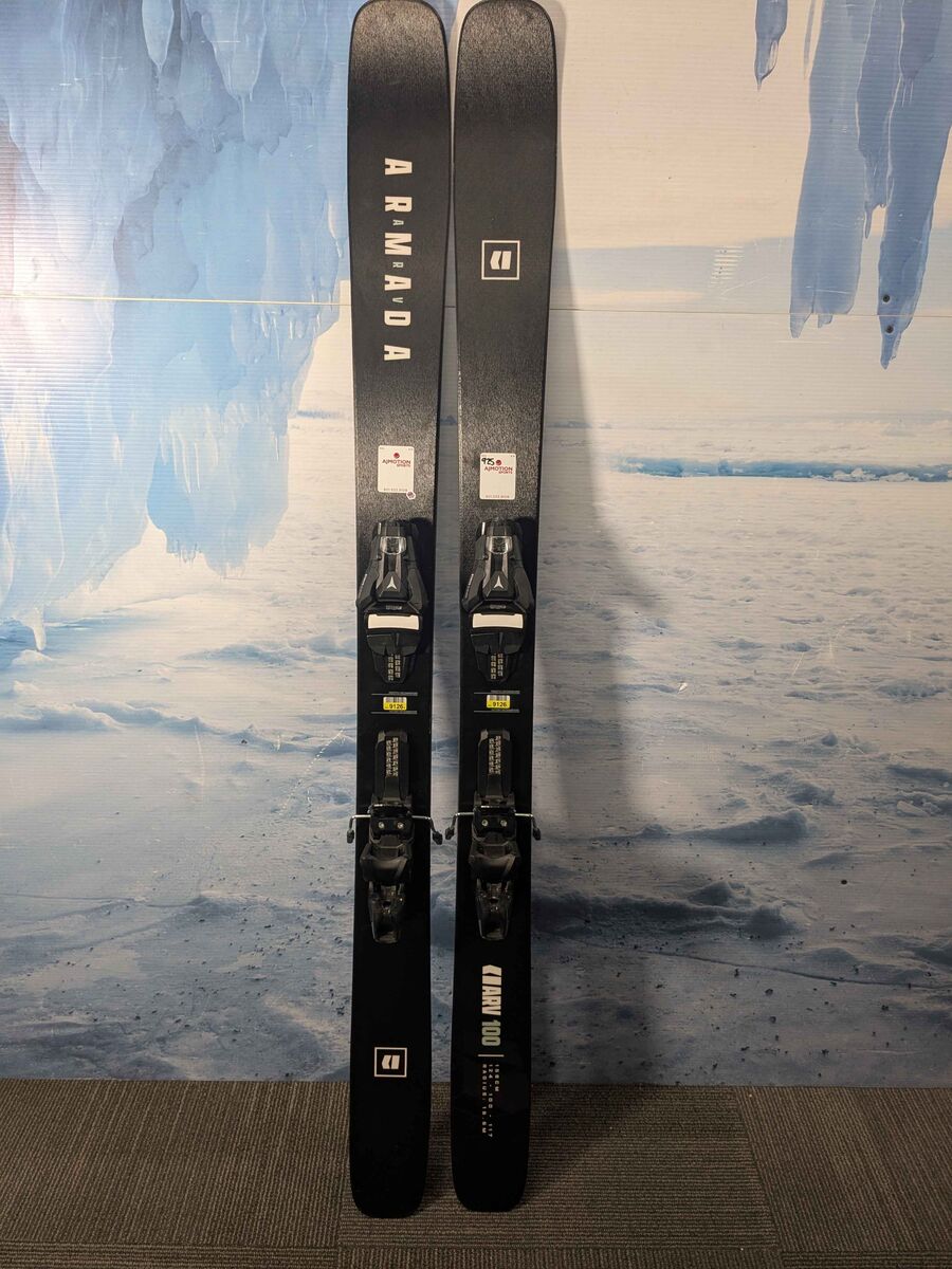 Armada ARV 100 158cm Skis w/ ATOMIC NR Strive 11 GW Demo Binding - Lightly Used (2026)