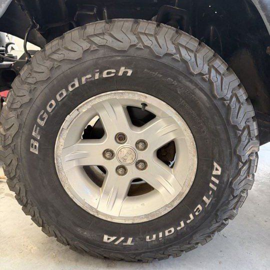 OEM Wrangler TJ rims