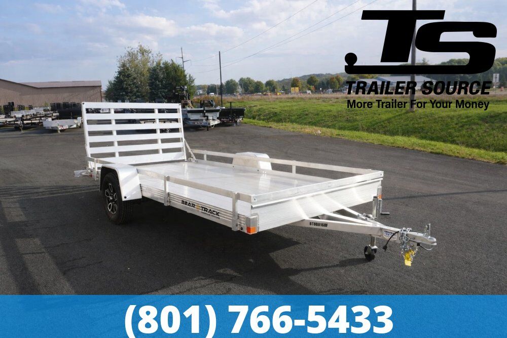 7x14 Bear Track BTU Aluminum ATV Trailer - 3.5K GVWR -