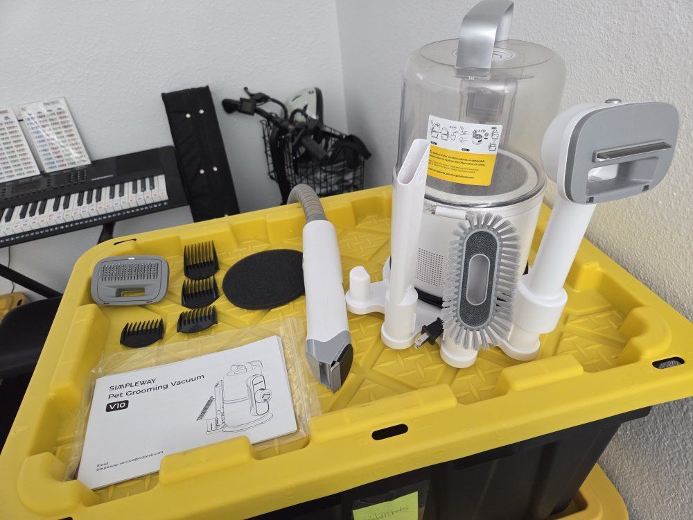 Simple Way Dog Vacuum Grooming Kit (obo)