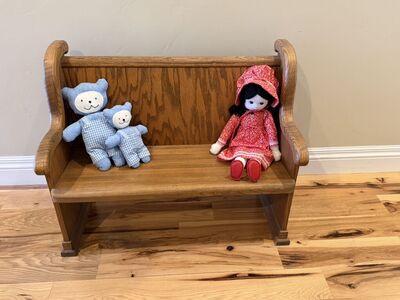 Antique Childs Bench